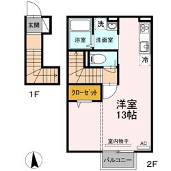 コート小田原の物件間取画像